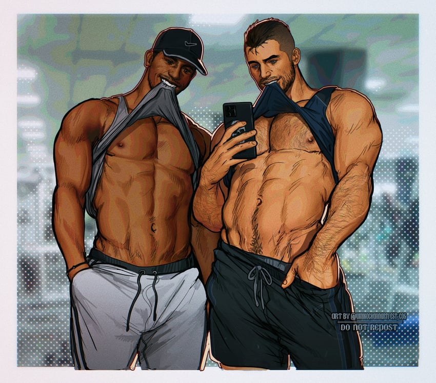 soap and gaz (call of duty and 1 more) drawn by umikochannart