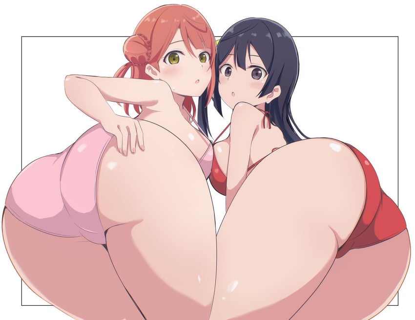 yuki setsuna and uehara ayumu (love live! and 1 more) drawn by wewe