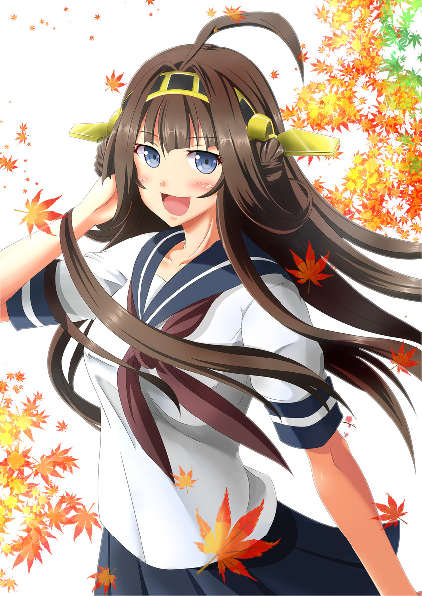 kongou (kantai collection) drawn by ichikawa_feesu