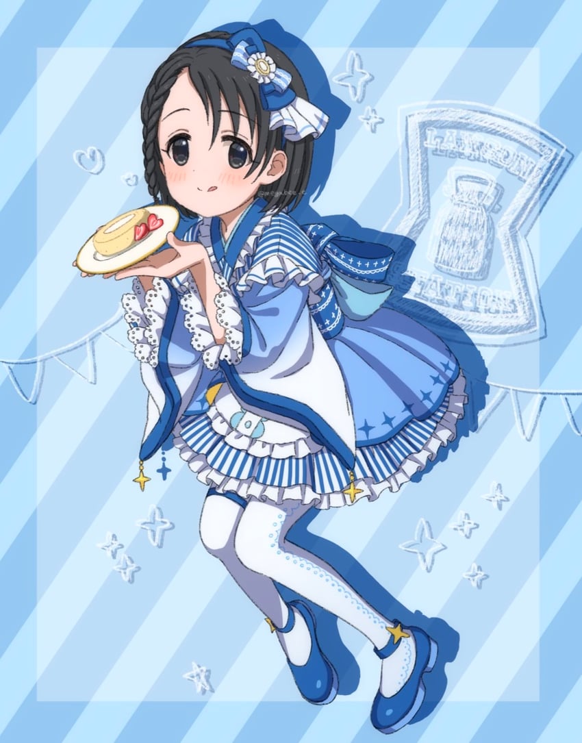 sasaki chie (idolmaster and 2 more) drawn by megabee_e