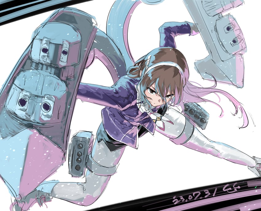 ashigara and ashigara kai ni (kantai collection) drawn by gegesan