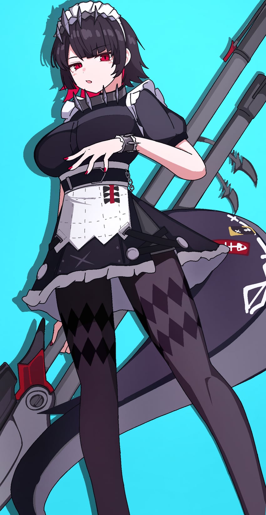 ellen joe (zenless zone zero) drawn by yuntaro_(ramen_star)