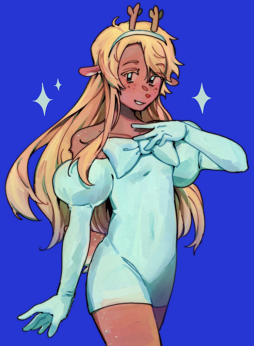 sua and noelle holiday (alien stage and 1 more) drawn by goomyloid
