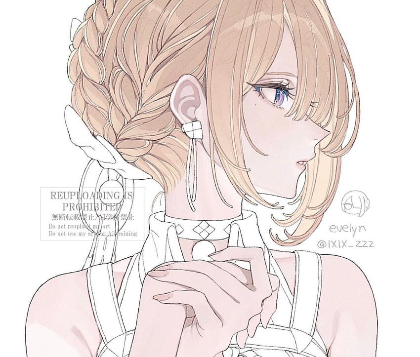 evelyn chevalier (zenless zone zero) drawn by ao_(ao0_0nemu)