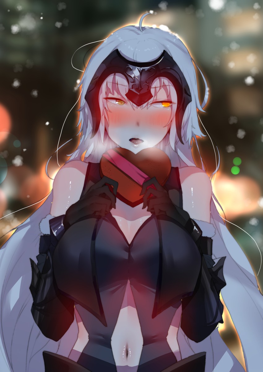 jeanne d'arc alter (fate and 1 more) drawn by yueqin_(monnpiano)