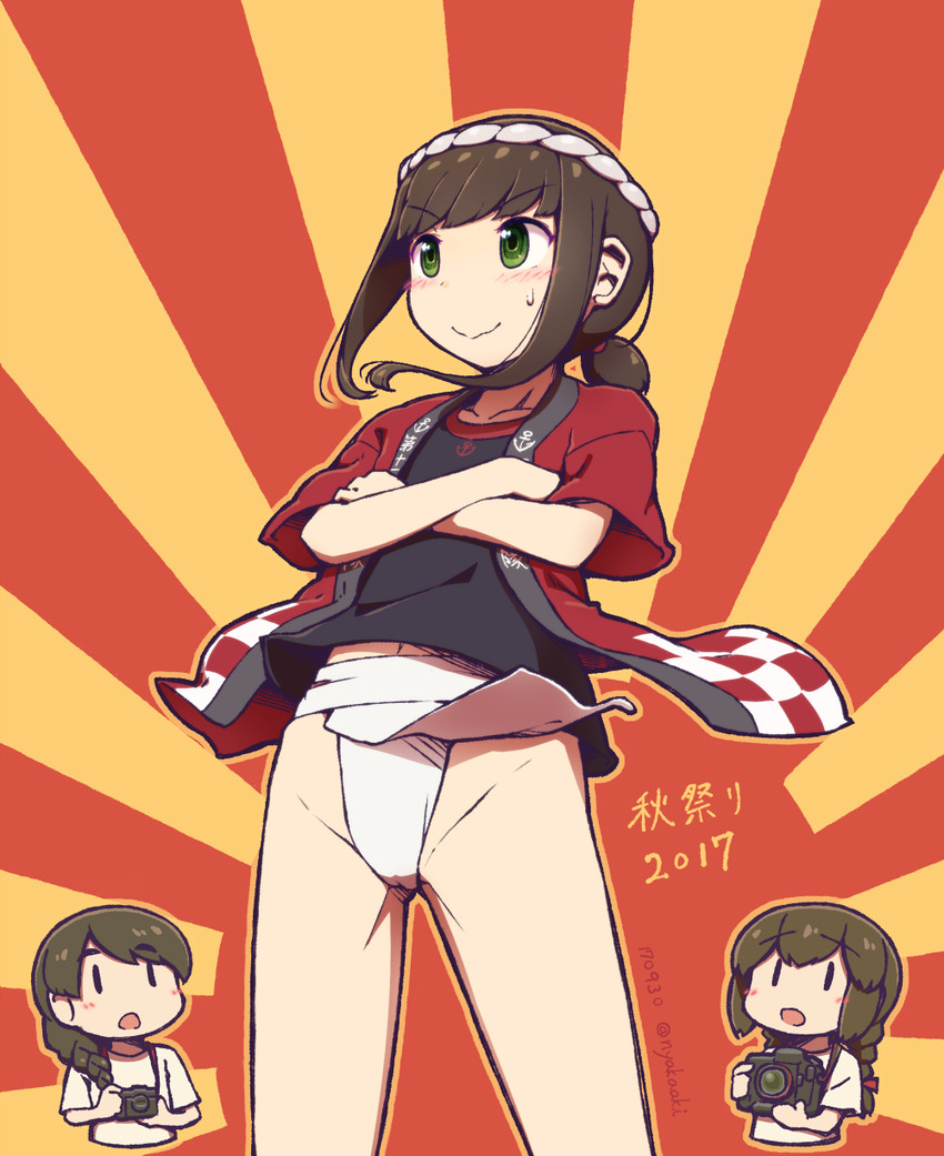 fubuki kai ni, isonami, uranami, and fubuki (kantai collection) drawn by nakaaki_masashi