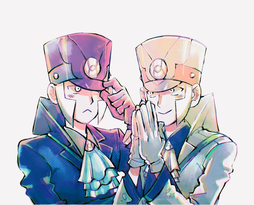 ingo and emmet (pokemon and 1 more) drawn by prepbon