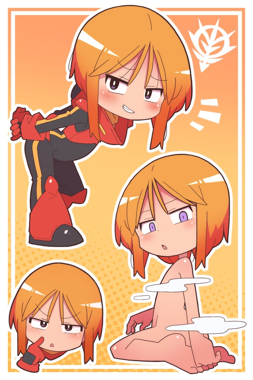puru two (gundam and 1 more) drawn by onimaru_(onimal7802)