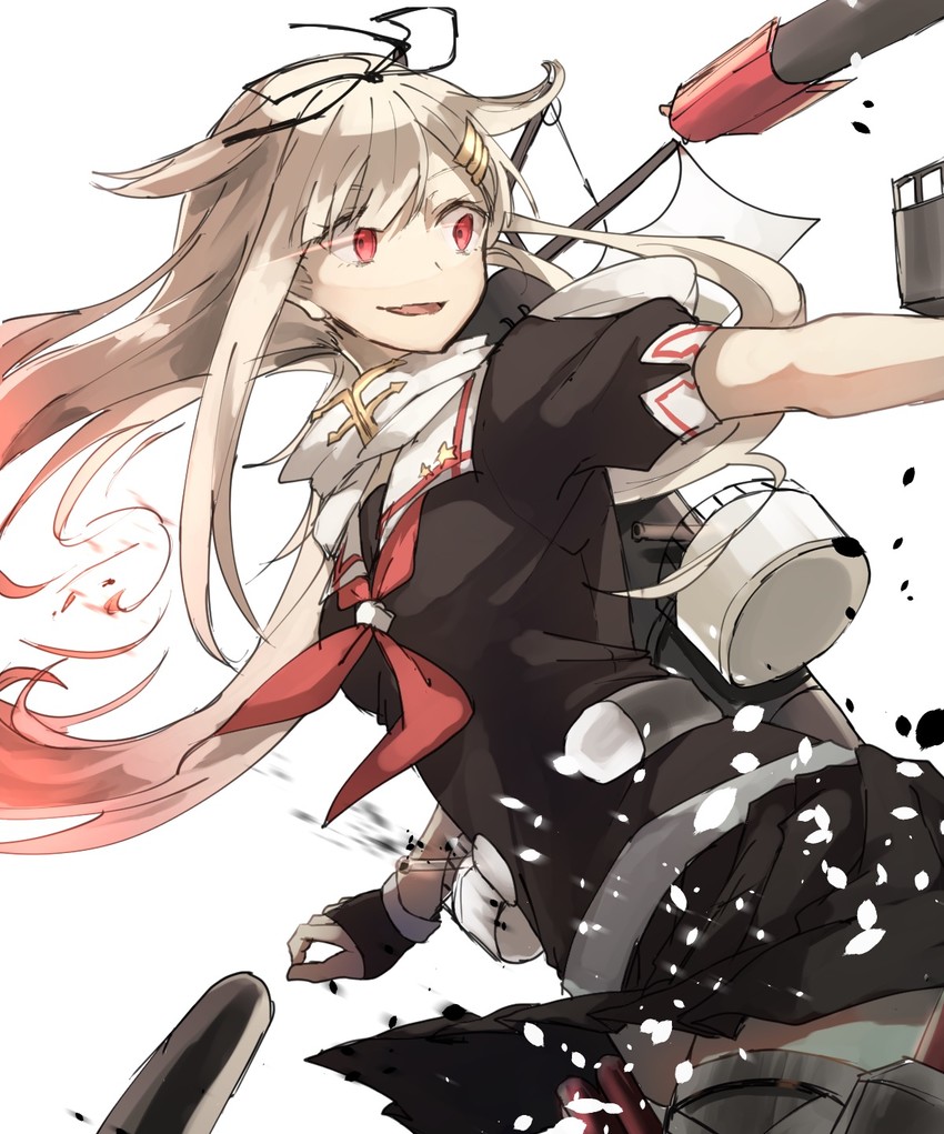 yuudachi and yuudachi kai ni (kantai collection) drawn by chibirisu
