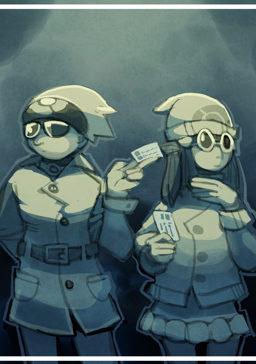 dawn and brendan (pokemon and 2 more) drawn by bummerdude