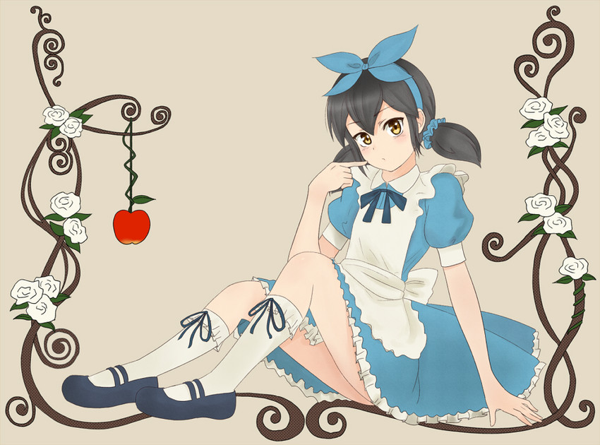 alice (alice's adventures in wonderland) drawn by fuyube_gin_(huyube)