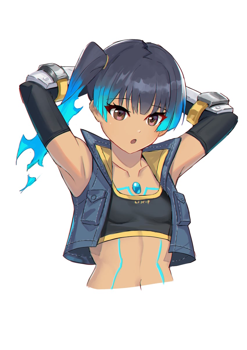 sena (xenoblade chronicles and 1 more) drawn by sdhjjjd