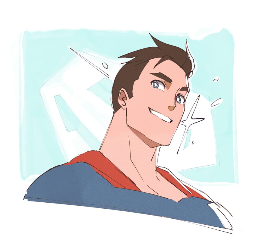 superman and clark kent (dc comics and 2 more) drawn by alaylays