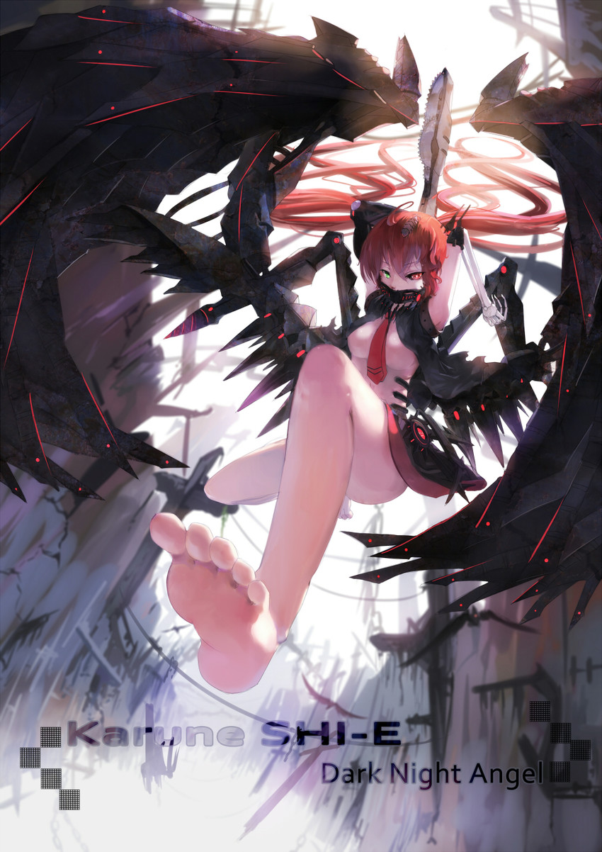 hatsune miku and calne ca (original and 2 more) drawn by undeedking