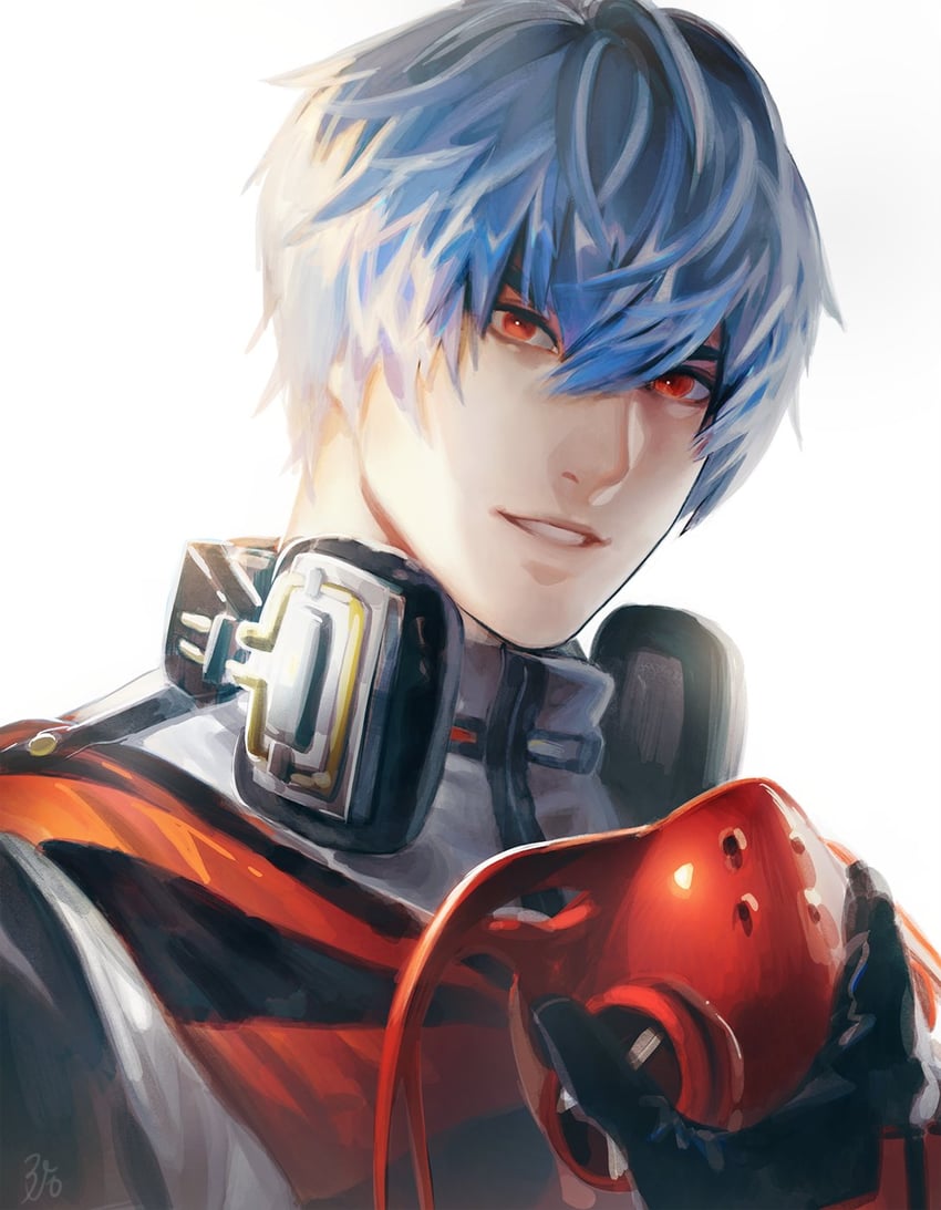 kaito (vocaloid and 2 more) drawn by iroai_midodo