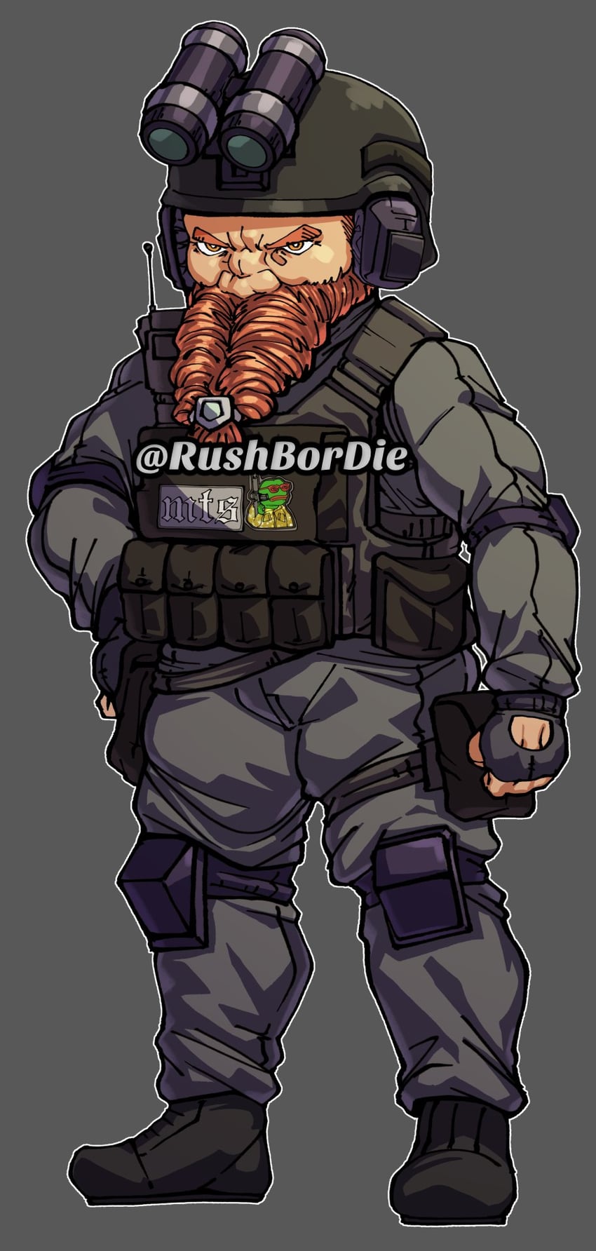 pepe the frog (counter-strike and 3 more) drawn by hugo_(rushbordie)
