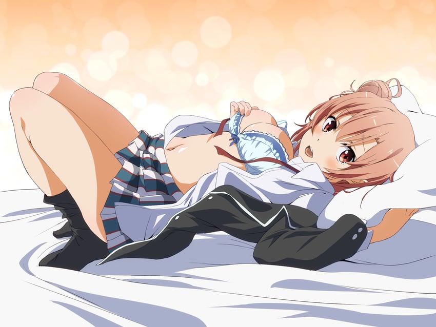yuigahama yui (yahari ore no seishun lovecome wa machigatteiru.) drawn by hugimosi