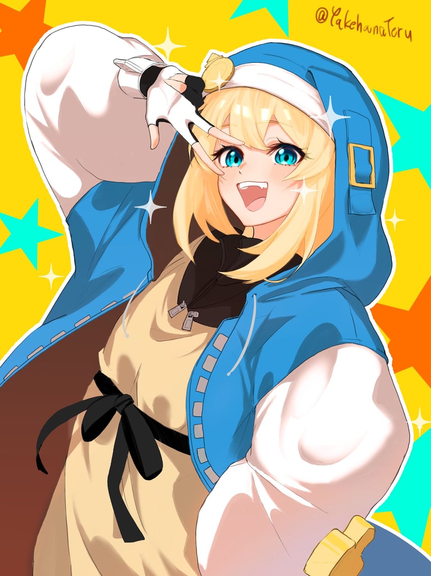 bridget (guilty gear and 1 more) drawn by yakehanateru