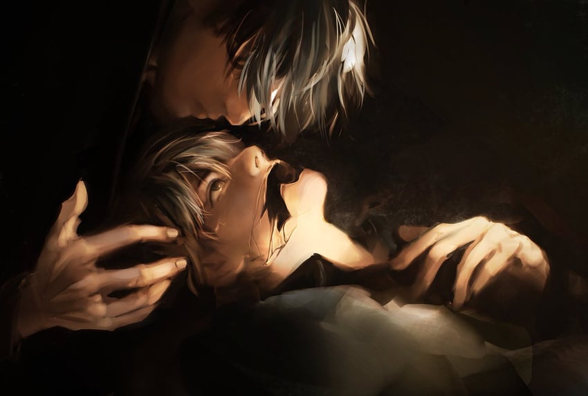kim dokja and yoo joonghyuk (omniscient reader's viewpoint) drawn by macaronijail