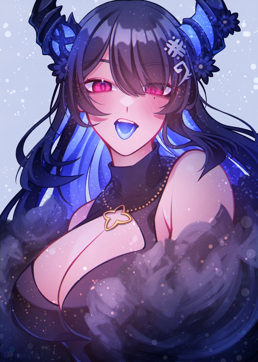nerissa ravencroft (hololive and 1 more) drawn by craymer