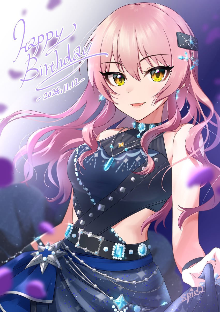 jougasaki mika (idolmaster and 2 more) drawn by spicapix