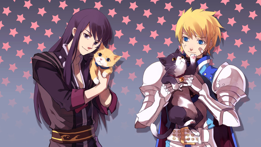 yuri lowell and flynn scifo (tales of and 1 more) drawn by silver_(meme1717)