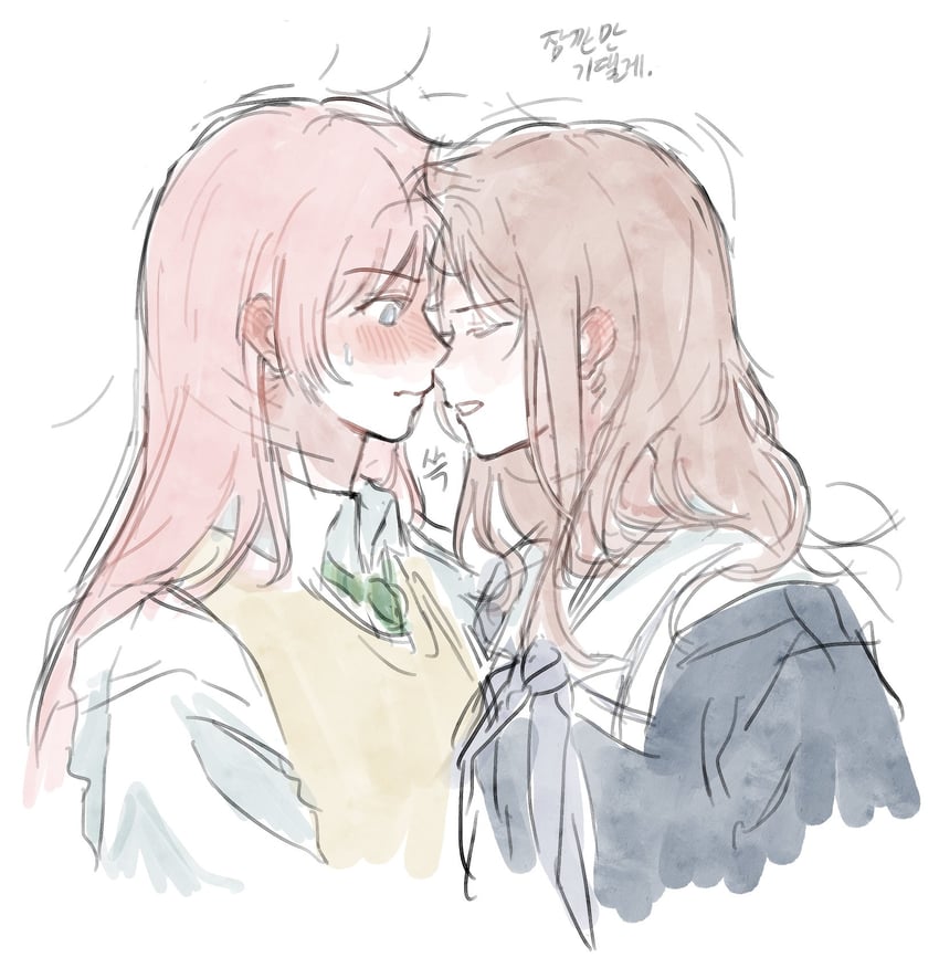 chihaya anon and nagasaki soyo (bang dream! and 1 more) drawn by 6w6uwu