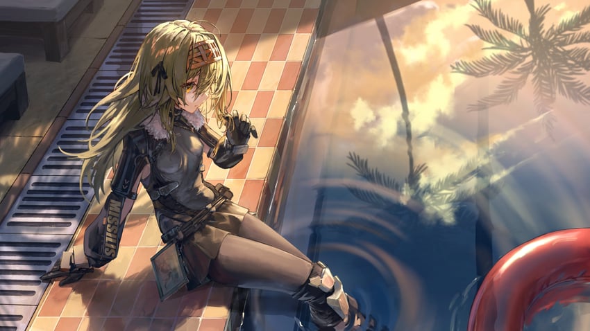 kilo (goddess of victory: nikke) drawn by yu_hydra
