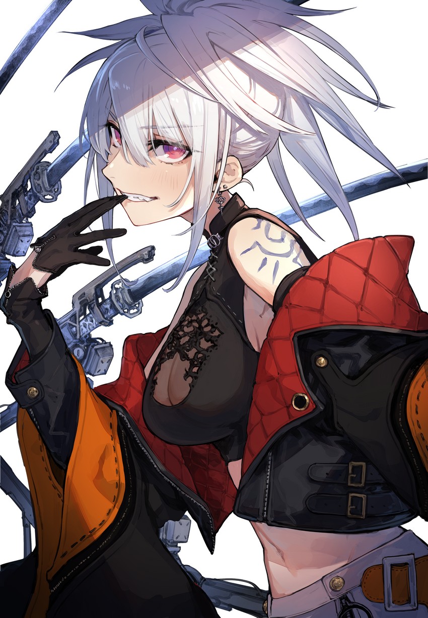melissa the walking arsenal (original) drawn by mephisto_(angraecum)
