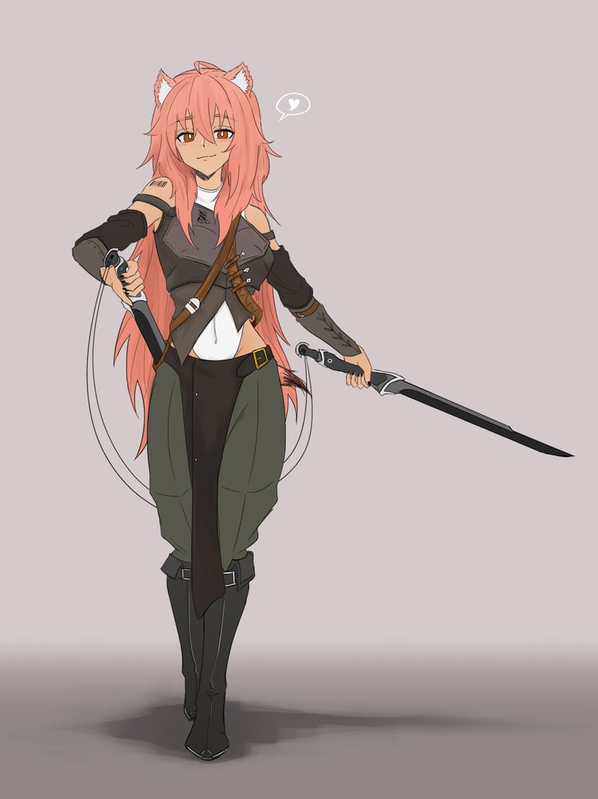 gravel (arknights) drawn by dokonjou_(odossan)