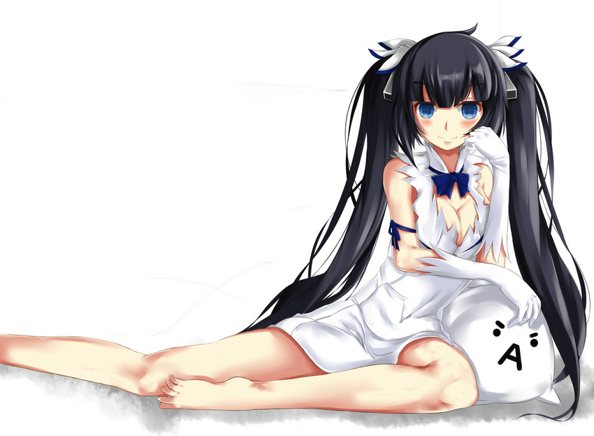 hestia (dungeon ni deai wo motomeru no wa machigatteiru darou ka) drawn by mrnn