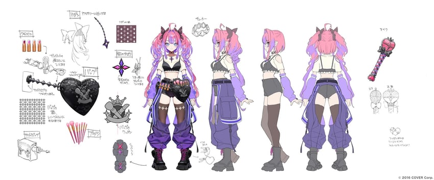 kikirara vivi (hololive and 1 more) drawn by nonco