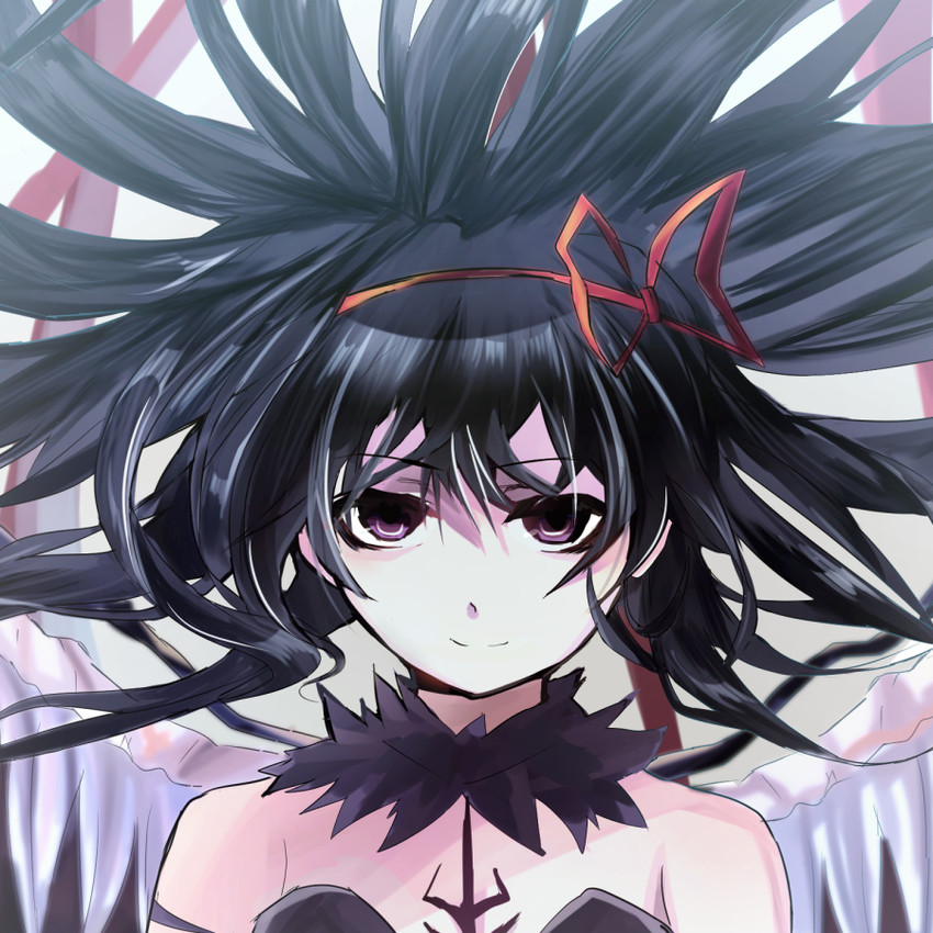 akemi homura and akuma homura (mahou shoujo madoka magica and 1 more) drawn by yakan_(2281101)