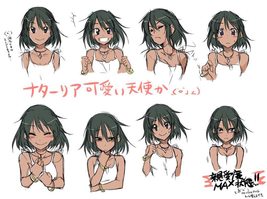 natalia (idolmaster and 1 more) drawn by hirase_yuu