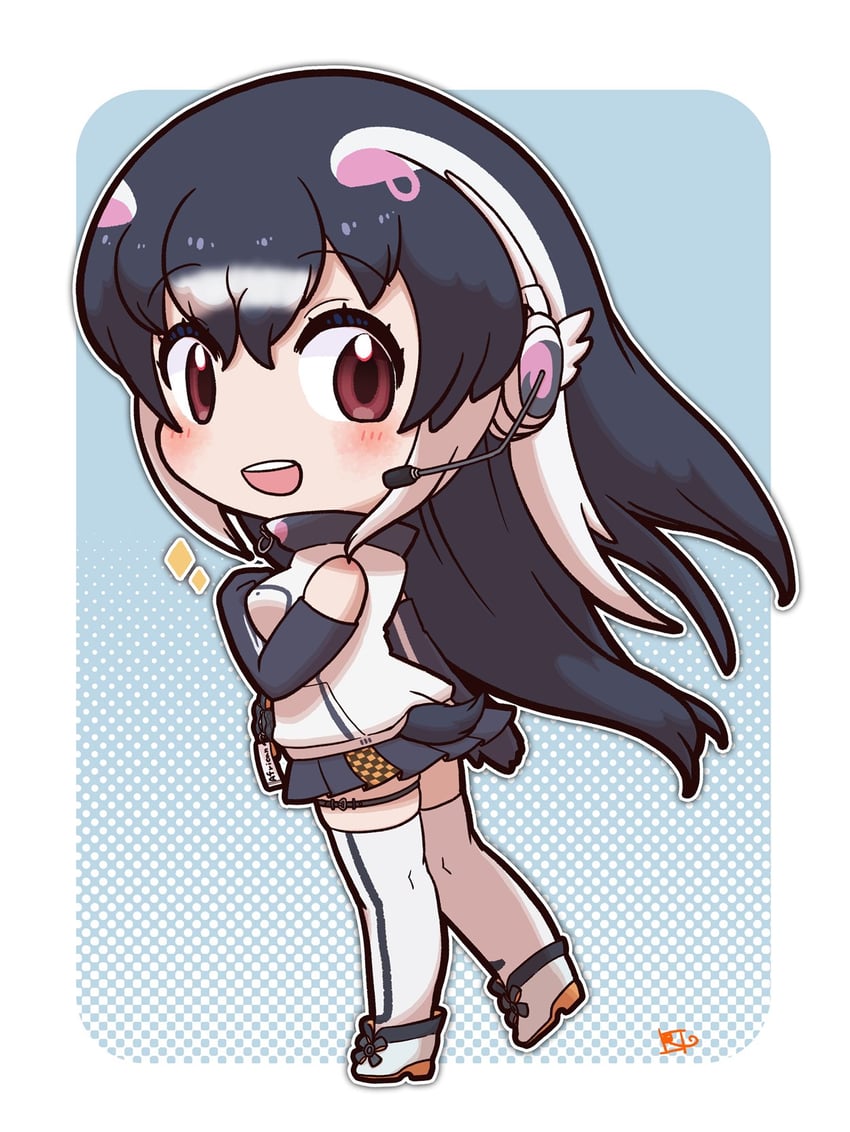 african penguin (kemono friends and 1 more) drawn by mugise_hitsuji