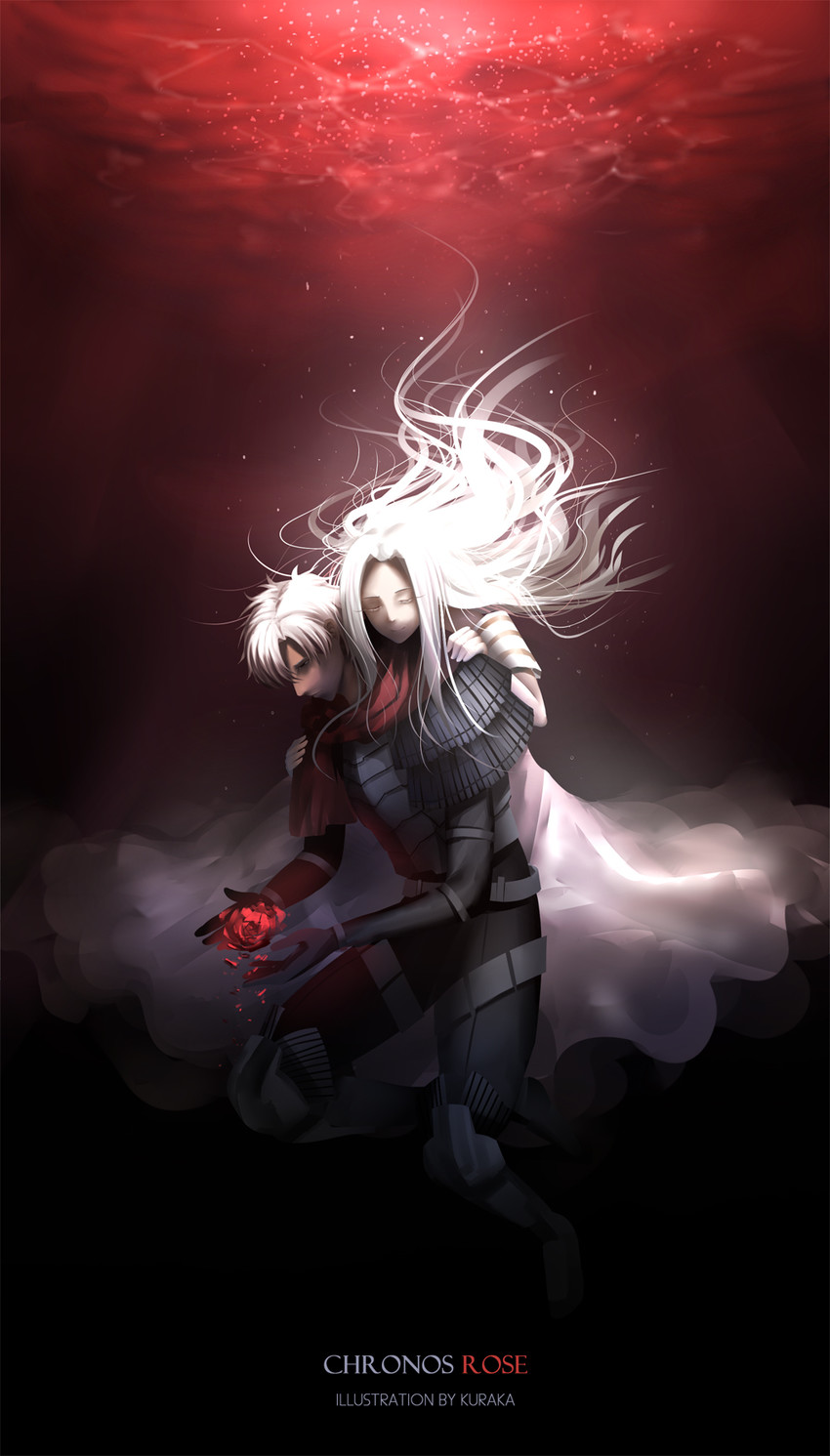 emiya kiritsugu and irisviel von einzbern (fate and 1 more) drawn by kuraka