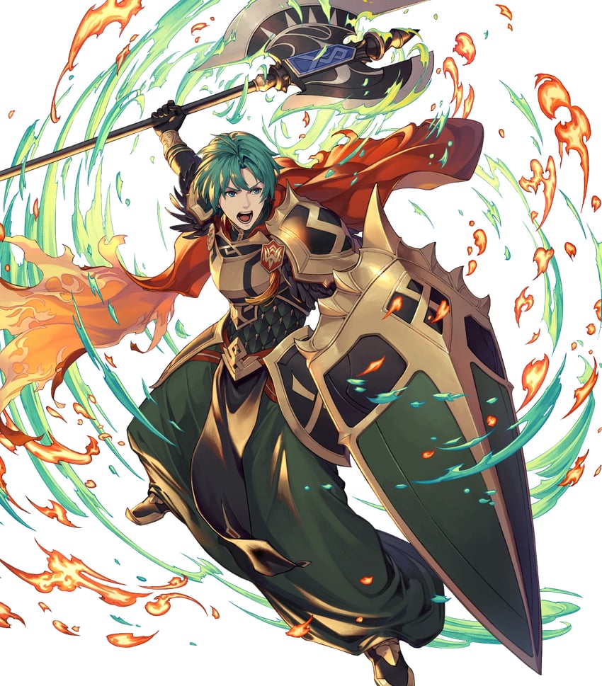 ephraim (fire emblem and 2 more) drawn by nishiki_areku