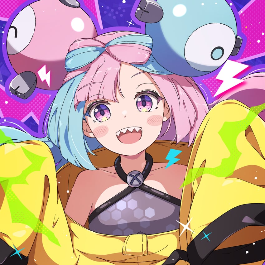 iono (pokemon and 1 more) drawn by yu_wo