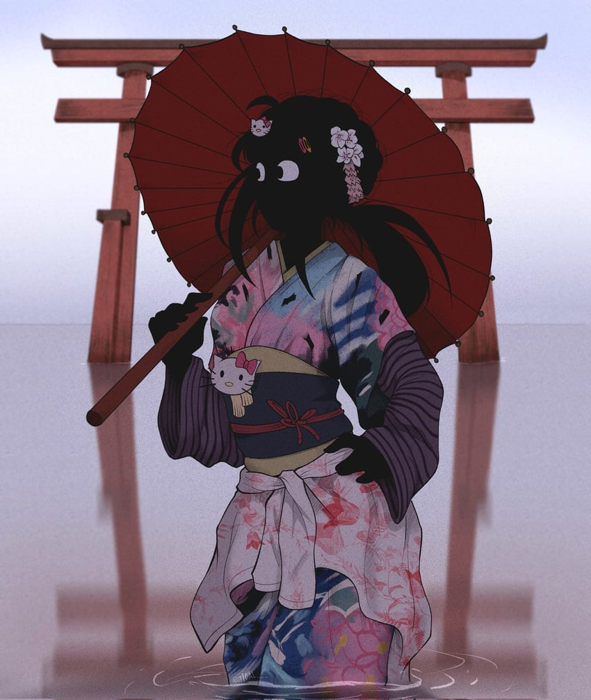 hello kitty (original and 2 more) drawn by tidal_(tidaltides)