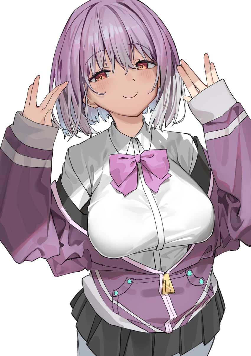 shinjou akane (gridman universe and 1 more) drawn by haruyuki_(gffewuoutgblubh)
