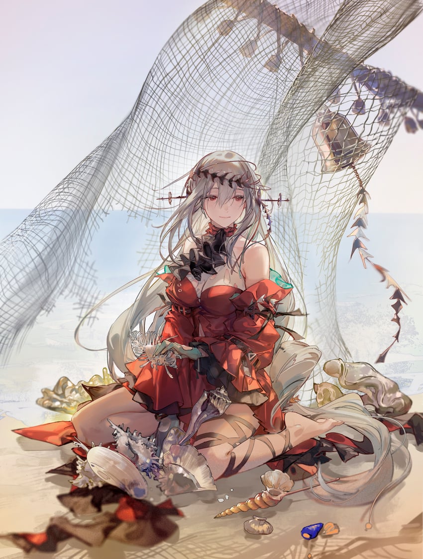 skadi and skadi the corrupting heart (arknights) drawn by noir_(ibaraki)