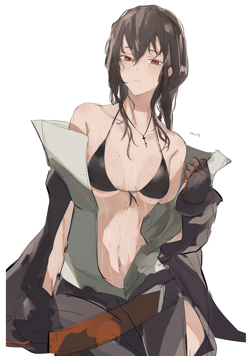 hatsuchiri (girls' frontline and 1 more) drawn by sutekina_awa