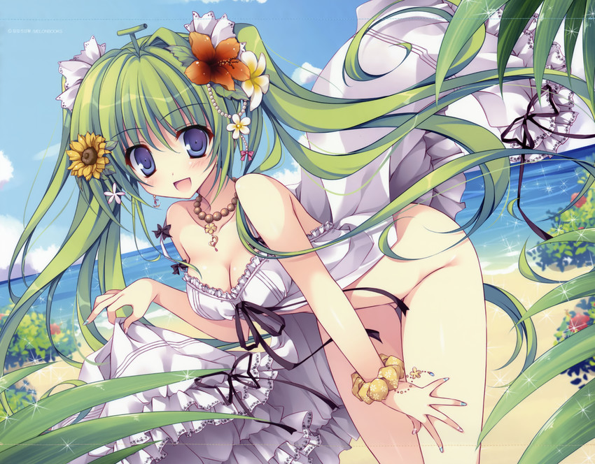 melon-chan (melonbooks and 1 more) drawn by nanaroba_hana