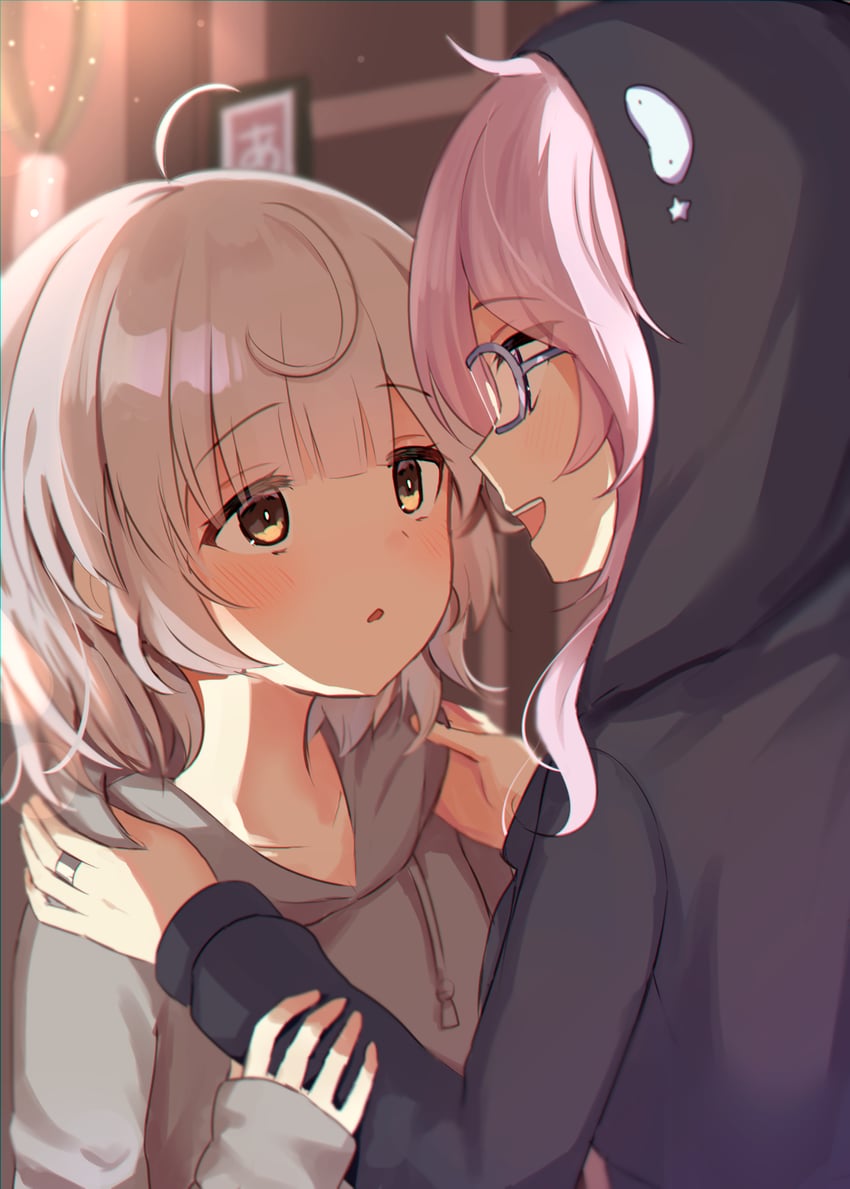 miwa mitsune and kazari jun (mahou shoujo madoka magica and 1 more) drawn by suzugahama