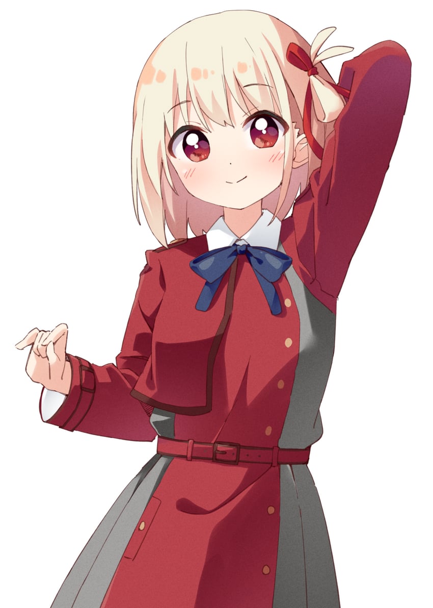 nishikigi chisato (lycoris recoil) drawn by haru_(konomi_150)