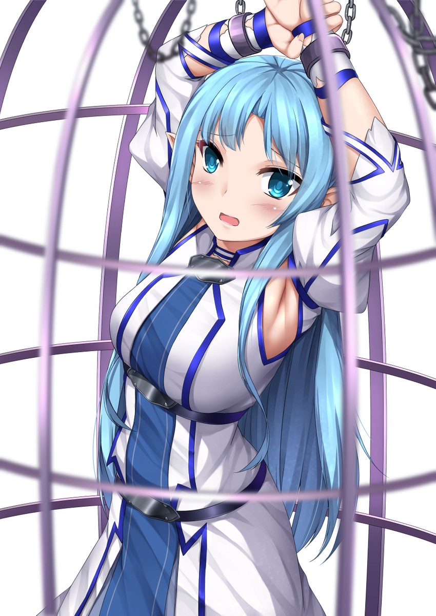 asuna (sword art online) drawn by sheita