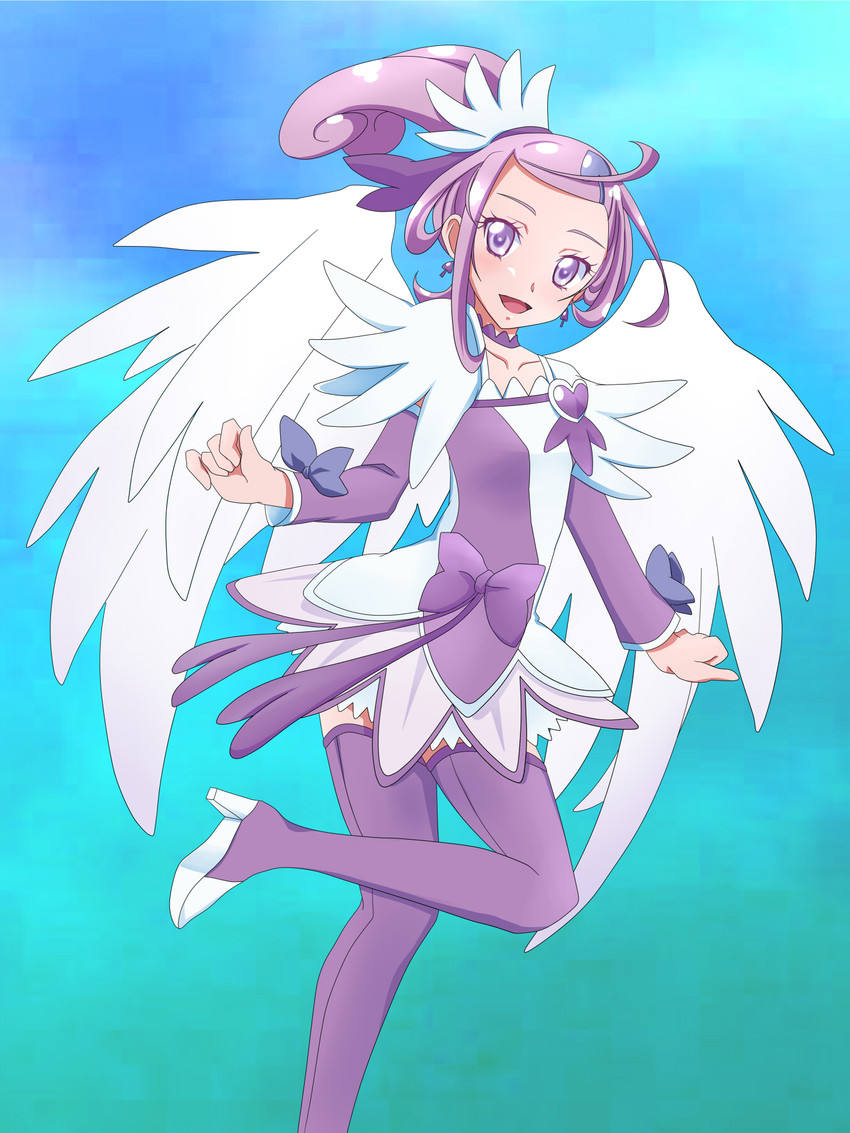 kenzaki makoto and cure sword (precure and 1 more) drawn by toni_(artist)