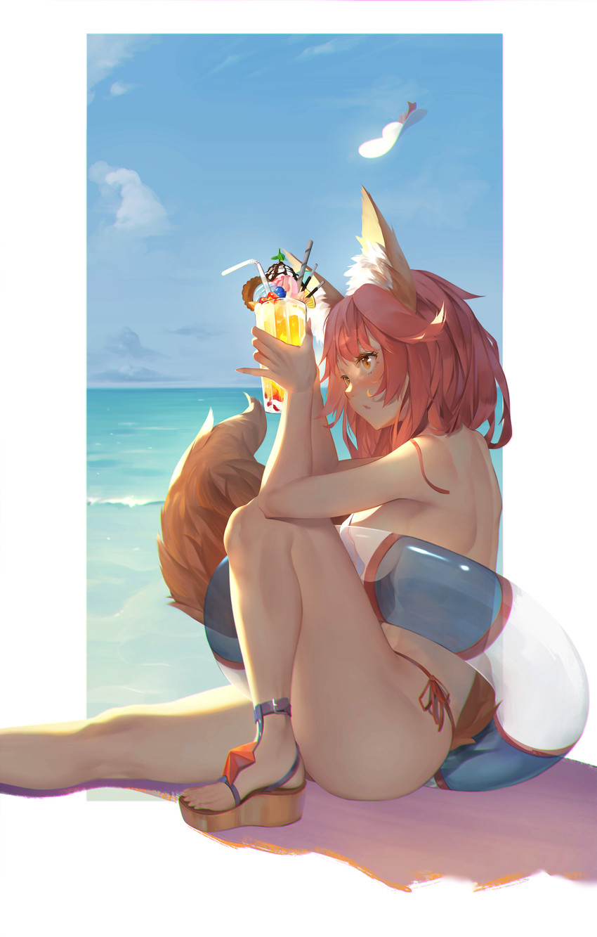 tamamo and tamamo no mae (fate and 1 more) drawn by toriumi_harumi