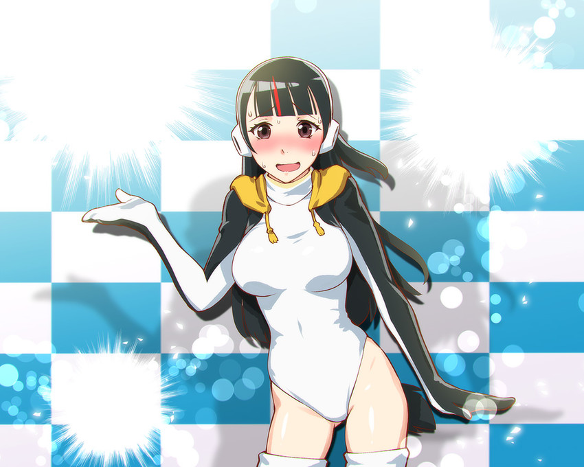 emperor penguin and kobuchizawa shirase (kemono friends and 1 more) drawn by ueyama_michirou