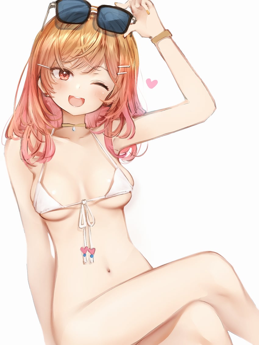 ichijou ririka (hololive and 1 more) drawn by nanashi_(nlo)